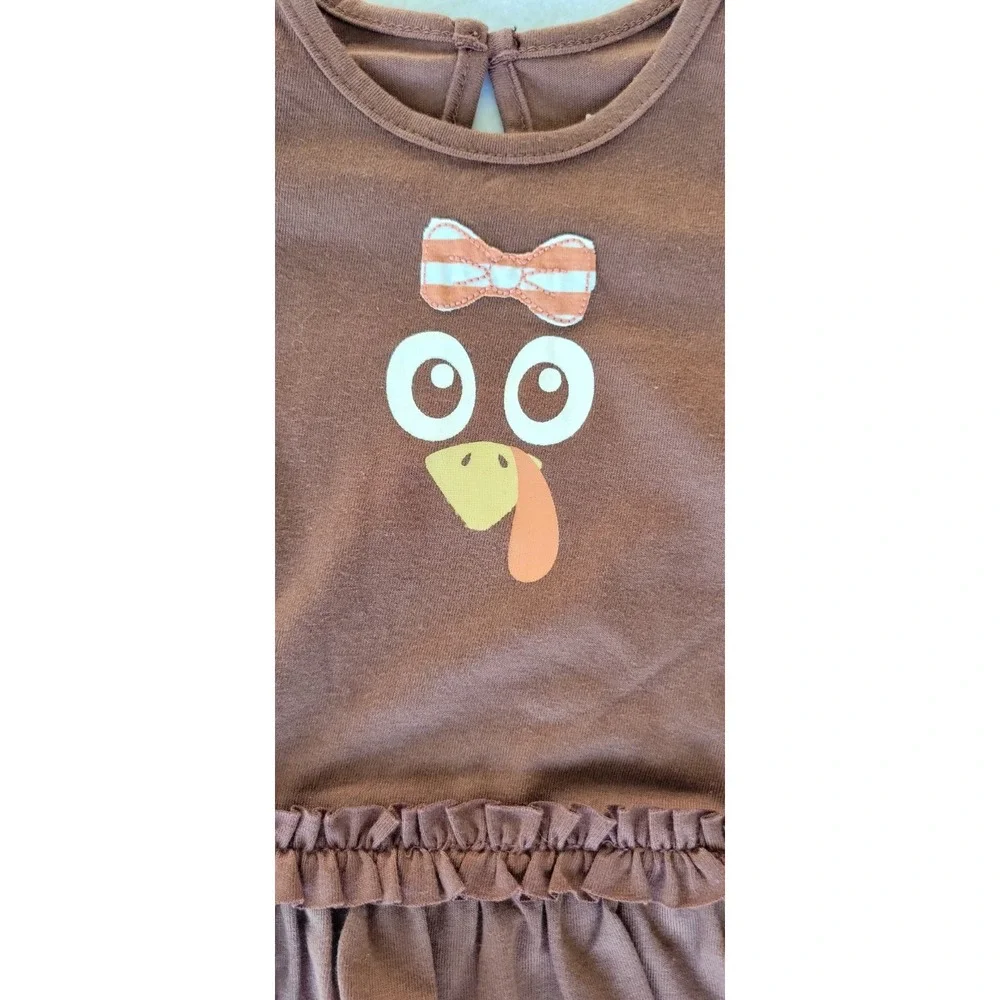planet cotton New Born Baby Girls 2‎ piece set Of Thanksgiving